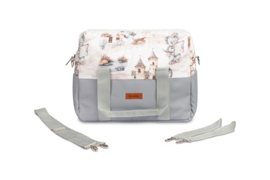 Torba za kolica od eko-kože s uzorkom zmajeva