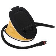 Nožna pumpa, sivo-žuta