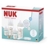 NUK Bočica Perfect Match, početni set, rainbow
