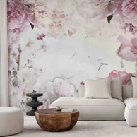 Foto tapeta Dancing peonies, samoljepljiva, 441x315 cm