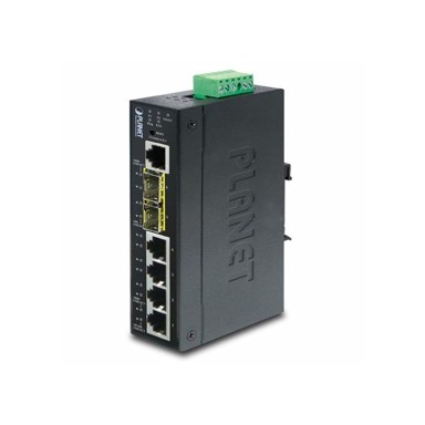 PLANET Switch PLT-IGS-5225-4T2S, industrijski L2, 4x 10/100/1000T, 2x 100/1000X SFP, upravljani