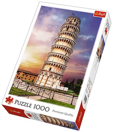 TREFL Puzzle Toranj u Pisi na suncu, 1000 dijelova, 48x68 cm