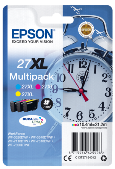 EPSON Tinta za printer DURABrite Ultra Ink 27 XL Multipack (3 colors) T 2715
