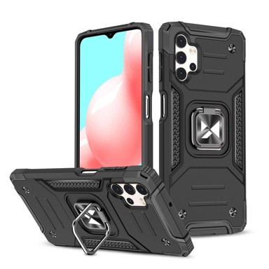MG Maskica za Samsung Galaxy A32 5G, Ring Armor, crna