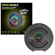 MAXMOBILE Prijenosni Bluetooth zvučnik TWS NF4073, RGB LED, crni