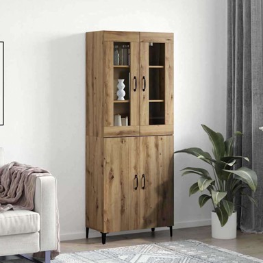 Highboard 2 kom 69,5x34x180 cm, artisan hrast  
