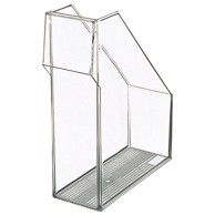 LEITZ Stalak za spise Exclusive 24750002, okomiti, plastični, prozirni