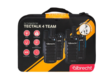 ALBRECHT Tectalk 4 Team set od 4 u koferu