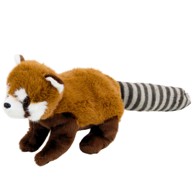 Plišana panda, 45 cm, crvena