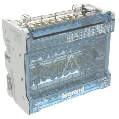 LEGRAND Modularni razdjelni blok 400406, 4-polni, 100 A, 10 priključaka