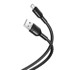 XO USB kabel NB212, USB na Micro-USB, 2,1 A, 1,0 m, crni