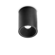 Nitro LED IDEAL LUX Stropna lampa ID205984, PL okrugla D09, crna