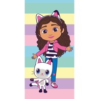 JERRY FABRICS Pamučan dječji ručnik, 70x140 cm Gabby´s Dollhouse Colors