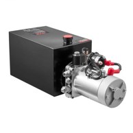 VEVOR Hidraulična jedinica snage jednokratnog djelovanja 15 L DC 12V, metalna