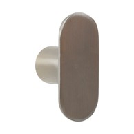  HÜBSCH Metalna zidna kuka u srebrnoj boji Piccolo