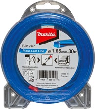 MAKITA Najlonska nit, djetelina, 1,65 mm/30 m, plava