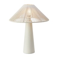 MARKSLÖJD Bež stolna lampa s tekstilnim sjenilom (visina 50 cm) Favoro 