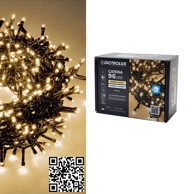 LED lampice, 96 LED, toplo bijele