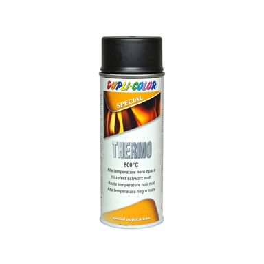 DUPLI-COLOR Sprej THERMO 800 C SCHWARZ MAT 400 ml