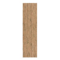 FLAIR RUGS Zelena/u prirodnoj boji obostrana/ručno rađena jutena staza 60x230 cm Jute Boucle Green