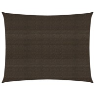 Jedro za zaštitu od sunca 160 g/m² smeđe 2,5 x 3,5 m HDPE