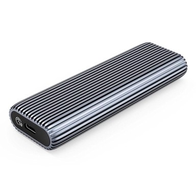 ORICO Vanjski box AM2C3-G2, M.2 NVMe SSD, USB-C 3.2, sivi