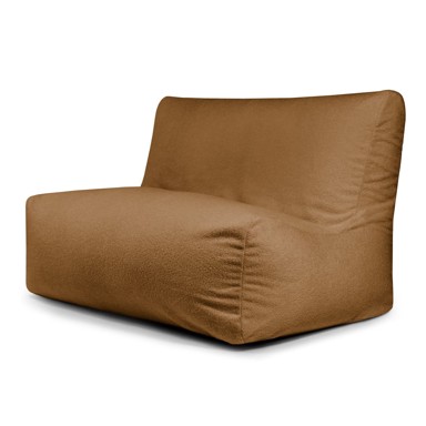 SLOWDOWN Smeđa vreća za sjedenje od bouclé tkanine Sofa Seat Lounge