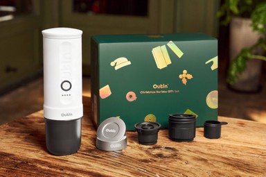 OUTIN Aparat za kavu Nano Portable Electric Espresso, bijeli