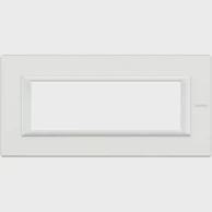 LEGRAND Axolute pokrovni okvir 6m white ha4806hd