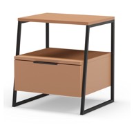 MARCKERIC Ciglasti noćni ormarić Velia