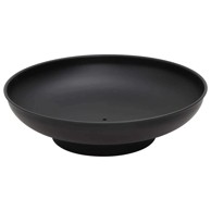 Posuda za vatru 57x16 cm čelična, crna