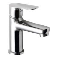 SAPHO Stojeća slavina za umivaonik Small, sjajno srebrna