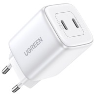 UGREEN Punjač NEXODE 45W DUAL USB-C PD, 25W+20W