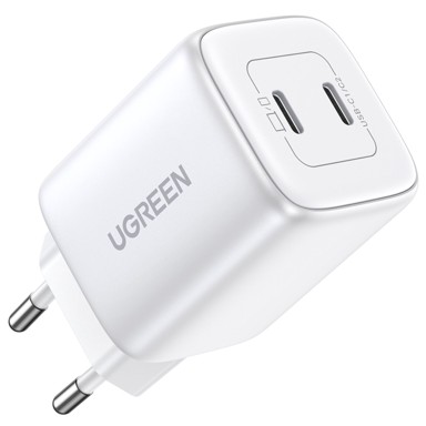 UGREEN Punjač NEXODE 45W DUAL USB-C PD, 25W+20W