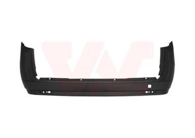 VAN WEZEL Zadnji branik Fiat Doblo 10-15, crni, 1 zadnja vrata, 15- Combo