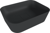 POLYSAN UNITY CONCEPT Umivaonik, 50x36 cm, lijevani mramor, antracit mat