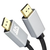 HELOS DisplayPort kabel, muški-muški, Premium 8K, 5 m, crni