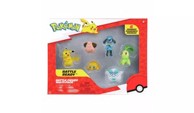 POKEMON Figura Battle Pikachu, Riolu, Cleffa, Joltik, Chikorita, Darumaka, 6 kom