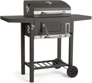 VONHAUS Roštilj na ugljen, crni