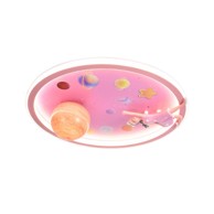 FEROTEHNA Stropna LED lampa 50 cm, Pink Star