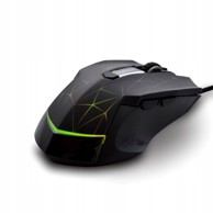 HIRO Gaming miš Spider+, crni, žični, optički, Avago 3325 senzor, 5000 DPI, 5 tipki, 115 g