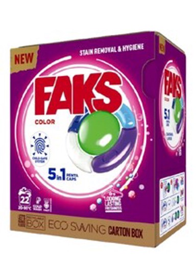 FAKS Kapsule Color, 22 kom