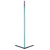 KSIX LED podna svjetiljka SmartLED, kutna, 140cm, 12W, 450 lumena, daljinski, WiFi