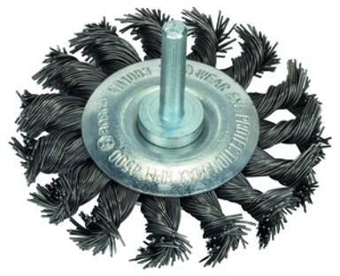 BOSCH Pločasta žičana četka s pletenom žicom Heavy for Metal, za bušilice