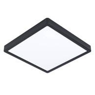 EGLO Crna LED stropna svjetiljka 28,5x28,5 cm FUEVA 5