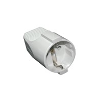 WERTOR Utičnica šuko bijela