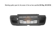 ISAM Prednji branik Fiat Panda 03-12, crni