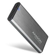 AXAGON Eksterno kućište EEM2-SG2, srebrno, M.2 SSD, USB-C 3.2 Gen 2