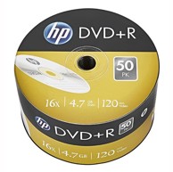 HP DVD+R diskovi 4.7 GB 16x, 50 komada