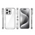 OUTER SPACE Maskica s gel okvirom za Apple iPhone 16 Pro, prozirna